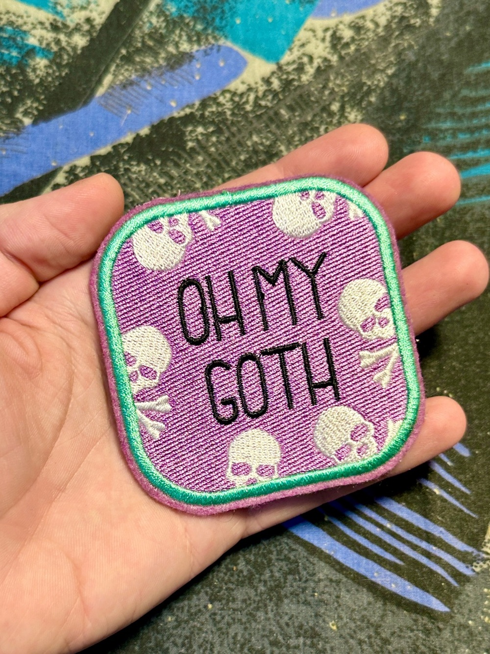 OMG Embroidered Patch
